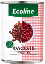 Фасоль красная «Ecoline» , 420 г.